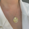 שרשרת ותליון אמא סבתא יקרה זהב 14K