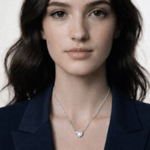 שרשרת ותליון לב