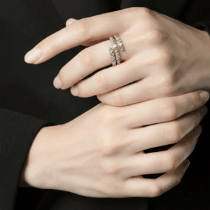 💎 טבעת “LUCIA” מואסנייט 1.4 קראט