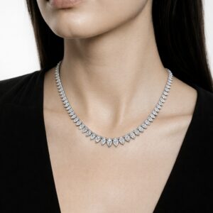 שרשרת 'VALORA' טניס 26.75 קראט