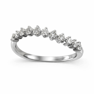 טבעת 'HALO' משובצת 0.28 קראט